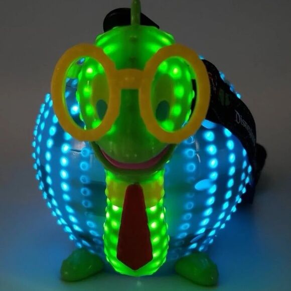 Disney Parks Main Street Electrical Parade Light-Up Turtle Sipper popcorn Bucket - Picture 9 of 12
